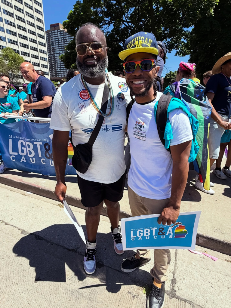 About teddy dorsette iii michigan state house campaign detroit pride supporter 1.webp